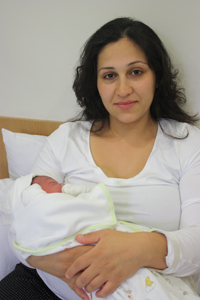 Yasemin Yuce delivered her child as the birthing centre turned one Yasemin Yuce delivered her child as the birthing centre turned one